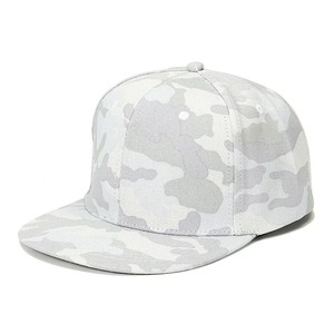 Injae Vina ODM OEM Camouflage Plain Hip Hop Snapback Hat Cap 6-Panel Custom Camo Flat Bill Caps Made Vietnam Cotton Polyester - Product Image 1