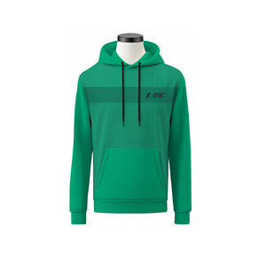 Sudadera con Capucha Extra Grande de Corte Regular para Hombre, Invierno, Poliéster/Algodón, Forro Polar Transpirable, Estilo Urbano Moderno, Básicos Más Vendidos - Product Image 1
