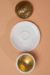 Décorations islamiques pour la maison brûleur d'encens en métal oud brûleur d'encens ramadan cadeau 2025 brûleurs d'encens église - Product Image 5