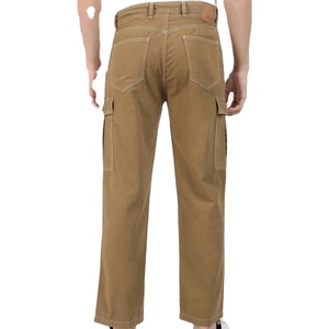 กางเกงคาร์โก้ผู้ชายคุณภาพพรีเมี่ยมดูดีมีสีเรียบๆดีไซน์อินเทรนด์และสวมใส่สบายสำหรับใส่ในชีวิตประจำวัน - Product Image 2