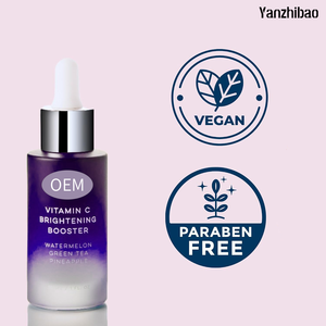 Sérum Visage Anti-Âge OEM Vitamine C Éclaircissant Booster Multi-Vitamines K Collagène pour Réduire Rides, <span class=keywords><strong>Acné</strong></span> et Dommages Solaires Toute la Journée - Product Image 5