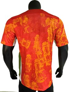 เสื้อเจอร์ซีย์ฟุตบอลเรโทร2026ชุดเสื้อเจอร์ซีย์ฟุตบอลชุดเสื้อฟุตบอลสีแดงสำหรับผู้ชาย - Product Image 6