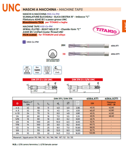 Hiệu suất cao Máy vòi hss-titanium Coated -Series MJ - Product Image 2