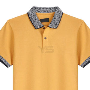 Moda algodón/Spandex transpirable camiseta Polo en blanco suave liso polos logotipo personalizado polos - Product Image 2