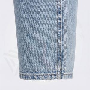 Pantalons en jean de style streetwear pour femmes, logo personnalisé, de qualité supérieure, confortables, classiques, décontractés, couleur personnalisée, coton respirant - Product Image 6