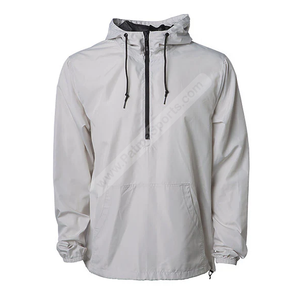 Factory Direct Custom Winter Windbreaker <b>Jackets</b> <b>Pullover</b> Hooded <b>Rain</b> <b>Jackets</b> with Pattern Decoration at Wholesale Price - Product Image 1