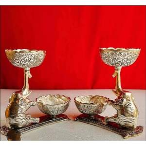 Elegantes Recuerdos de Boda de Plata Alemana con Forma de Elefante, Decoración para Regalos Corporativos con Diseño de Pantalla Gratuita, Caja de Terciopelo Incluida - Product Image 3