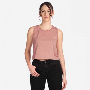 Nouveau débardeur court côtelé à col montant sans manches pour femme, collection été 2026, style décontracté et basique pour le sport - Product Image 3