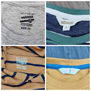 Smart Look 100% algodón en diferentes métodos de impresión y Material Camiseta de cuello redondo para niños en Stock para la venta camisetas para niños - Product Image 6