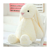 Lapin de Pâques en peluche unisexe de 30 cm de qualité supérieure, lapin en coton doux et mignon, cadeau parfait pour les enfants et les bébés.