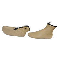 Chaussettes en cuir faites à la main sur mesure, couvre-pieds chauffants, hiver, best-seller, unisexe, Khuffs décontractés avec logo personnalisé