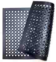 Tapis creux en caoutchouc de haute qualité tapis de rampe commerciale anti-dérapant Restaurant cuisine Garage tapis de sol de jardin
