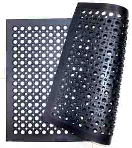 เสื่อยางกลวงเสื่อปูเชิงพาณิชย์พรมกันลื่นสำหรับร้านอาหารห้องครัวโรงรถสวน - Product Image 6