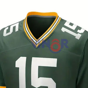 Ropa Deportiva, Jersey de Fútbol Americano para Hombre, Totalmente Personalizado, de Alta Calidad, Antiarrugas, Ligero, de Media Manga - Product Image 3