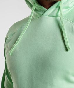 Sweat à capuche personnalisé pour homme, hiver, uni, fermeture éclair, teinture unie, respirant, pour l'aventure et la salle de sport - Product Image 3