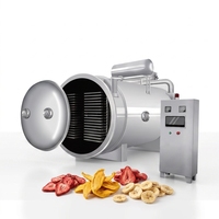 Automatische fruit- en groente-vriesdroger industriële lyofilisator hoogrendements sublimatie droogmachine voor probiotica