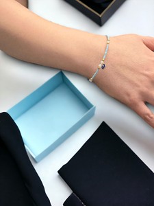 DAFNI BIG PAZAR Bracelet bohème perlé avec pierre naturelle et micro-incrustation en alliage de métaux précieux, cadeau unisexe d'Istanbul - Product Image 4