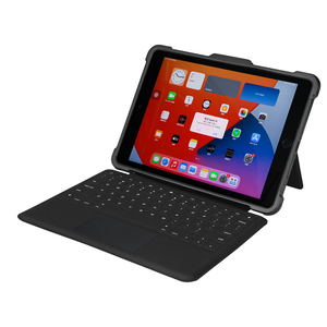 Funda inalámbrica con logotipo personalizado al por mayor, teclado blanco, teclado mágico de PU para iPad Pro de 10,2 pulgadas - Product Image 5