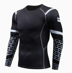 เสื้อยืดกีฬาผู้ชายผ้าฝ้าย 100% แห้งเร็ว สำหรับวิ่งออกกำลังกาย รับผลิตตามแบบ พิมพ์ลายตามสั่ง ขายส่ง - Product Image 5