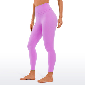 Nouvelle collection de leggings de yoga taille mi-haute en Spandex/Polyester pour femmes actives et passionnées de fitness, tissu respirant extensible dans les quatre sens - Product Image 1