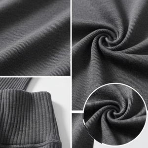 ชุดออกกำลังกายเอวสูงสำหรับผู้หญิงชุดออกกำลังกายกางเกงยืดไร้รอยต่อเอวยางยืดกางเกงออกกำลังฟิตเนสสีพื้น - Product Image 3