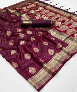 Latest Cotton Printed Saree for Women Trendy Designs and Vibrant Colors for Weddings and Parties - Product Image 3