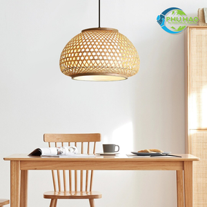 Venta al por mayor vietnamita encantado ratán bambú linterna candelabro para interiores y exteriores decoración del hogar restaurante Resort jardín - Product Image 4