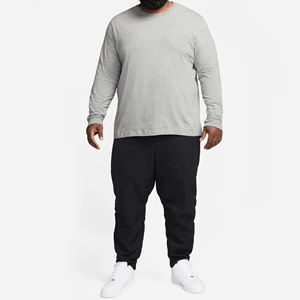 2024 meilleure vente Slim Fit à manches longues t-shirts séchage rapide léger col rond impression de Logo personnalisé solide bas quantité minimale de commande Pakistan court tricoté - Product Image 5