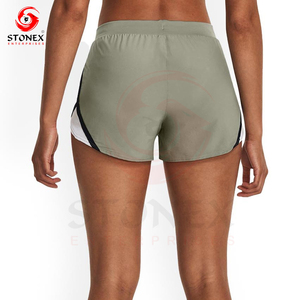 กางเกงขาสั้นผู้หญิงแบบไร้รอยต่อสำหรับใส่วิ่งเล่นโยคะมีความยืดหยุ่นสูงสวมใส่ได้อย่างสบาย - Product Image 2