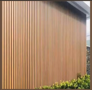 Prix d'usine, installation facile, panneaux et planches muraux en WPC co-extrudé 127-25 mm, revêtement mural extérieur imperméable et écologique en WPC - Product Image 1
