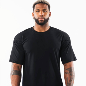 Classique élégant confortable doux coton hommes t-shirt pour l'été mode tenue décontractée respirant t-shirt à la mode Slim Fit haut cadeau - Product Image 1