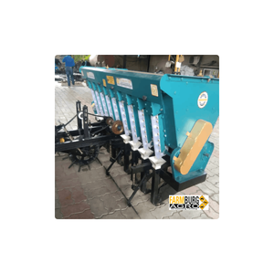 Plantador de ajo automático con sistema de cinta transportadora, certificación Ce, incluye paso en V y nivelador de suelo, plantador de ajo - Product Image 6