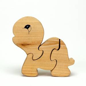 Bloque de cubo de rompecabezas de animales de madera tradicional para niños Rompecabezas 3D para edades de 5 a 7 años - Product Image 4