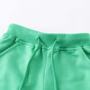 Nueva llegada de calidad superior logotipo personalizado Joggers niños pantalones cortos de sudor para niños más vendidos OEM Casual liso transpirable - Product Image 6