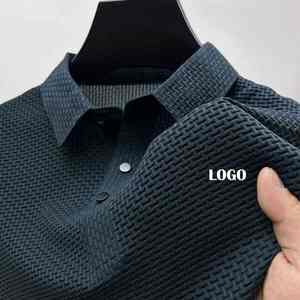 Satén informal personalizado para hombre para camisa de secado rápido de alta calidad de manga corta estilo Vintage diseño bordado en talla XL - Product Image 6