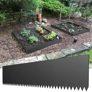 Tamanho personalizado Metal Bendable Grass Border Corrosão-resistente Steel Garden Lawn Edging para Paisagem OEM ODM Wholesales