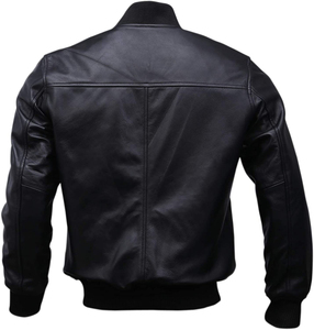 Nouvel arrivage de veste d'hiver matelassée en cuir véritable de haute qualité pour hommes, couleurs personnalisées, respirante, coupe-vent et écologique - Product Image 2