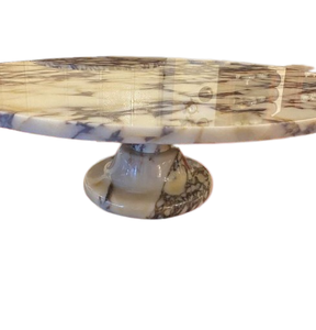 Mesa de Centro de Mármol Calacatta Viola Hecha a Mano, Pequeña, Alta y Ancha, de Lujo para Sala de Estar - Product Image 4