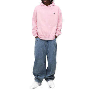 Sudadera con Capucha Extra Grande para Hombre, Estilo Urbano, Estampado Gráfico en la Espalda, Algodón Suave, Ropa de Invierno para Compradores Mayoristas - Product Image 3