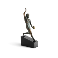 Statue Sculpture Prométhée Figurine d'art mythologique moderne pour décoration de maison et de jardin