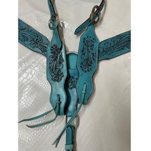 ชุดหมุดม้าหนังแบบตะวันตกเครื่องมือสำหรับการแข่งขันหรือการขี่ม้าและการใช้โรดิโอผู้จัดจำหน่ายอินเดีย - Product Image 1