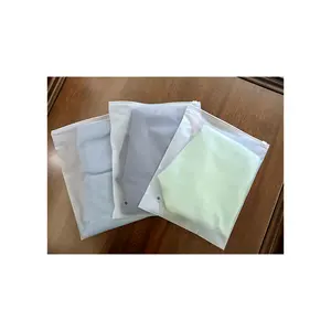 Matte Ziplock Bag With A Hole Special Promotion LDPE 25*30cm 80mic Top Quality Resealable Frost Zip Bag