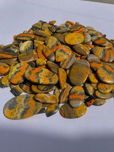 Stunning Yellow Natural Hand <b>Bumble</b> <b>Bee</b> Cabochons Polished Gemstone for Jewellery Home Decor and Gift Making - Product Image 2