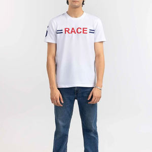 เสื้อยืดออกกำลังกายผู้ชาย ผ้าฝ้ายใยไผ่ พิมพ์ลายหน้าอกได้ ระบายอากาศ แห้งเร็ว เป็นมิตรกับสิ่งแวดล้อม แขนสั้น ไซส์ใหญ่ - Product Image 3