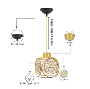 Luces colgantes Vintage para cocina moderna, sala de estar, Bombilla E26, altura ajustable para el hogar, oficina, accesorio decorativo - Product Image 4