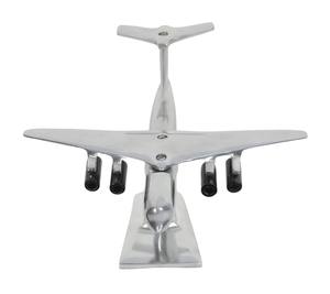 โมเดลเครื่องบินรบหล่อขึ้นรูป 1:100 ทำจากอะลูมิเนียมหล่อ งานฝีมือ ตกแต่งโต๊ะ ของตกแต่งงานโลหะ - Product Image 4