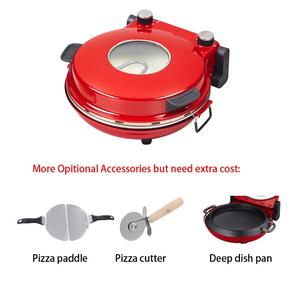 <span class=keywords><strong>Four</strong></span> à Pizza électrique, pierre rotative, machine à Pizza, poêle à Pizza automatique <span class=keywords><strong>avec</strong></span> alarme et fenêtre pour la maison - Product Image 6