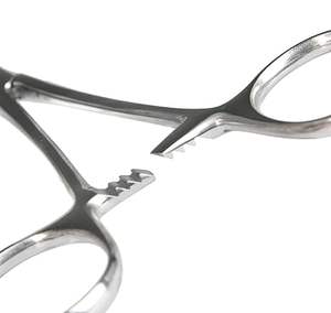 Pinzas Hemostáticas Reutilizables de Acero Inoxidable de Alta Calidad con Fuente de Alimentación Manual, Porta Agujas Quirúrgicas con Punta Recta - Product Image 2