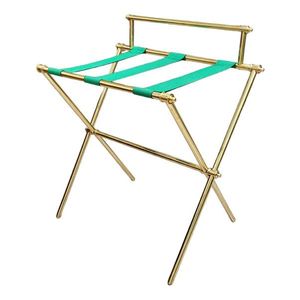 Portaequipajes de metal contemporáneo para dormitorio de invitados que combina Función de estilo y fuerza para la comodidad diaria - Product Image 4