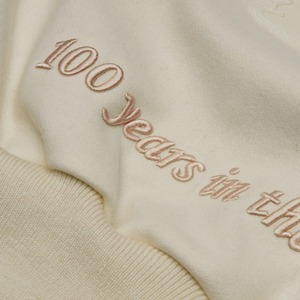 OEM Tùy Chỉnh Người Đàn Ông Của Nặng Len Cơ Thể Da Tay Áo Varsity Áo Khoác Hiện đại Phù Hợp Với Với Thêu Logo Len Tự Nhiên - Product Image 4